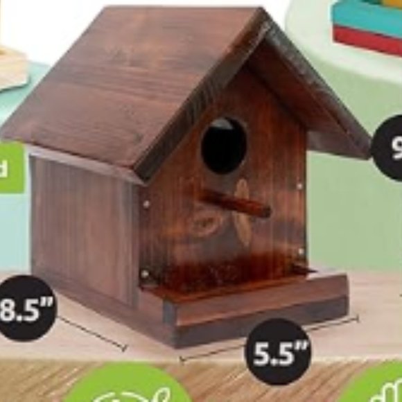 SPARK JUMP -- Birdhouse Making Kit, "Let's Get Building" for ages 6+, Gift Idea - Picture 5 of 6